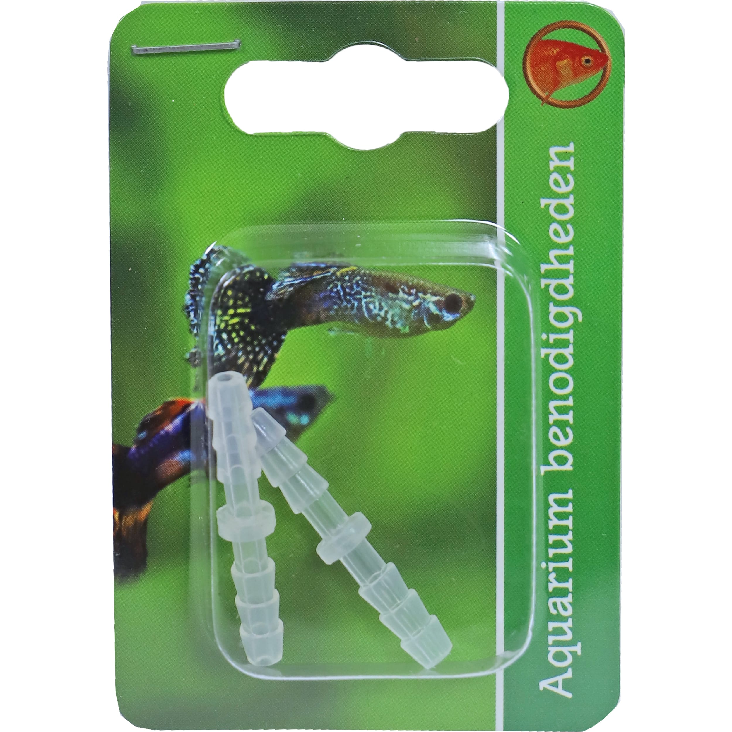 Connector Straight 2x 4 Mm On Blister