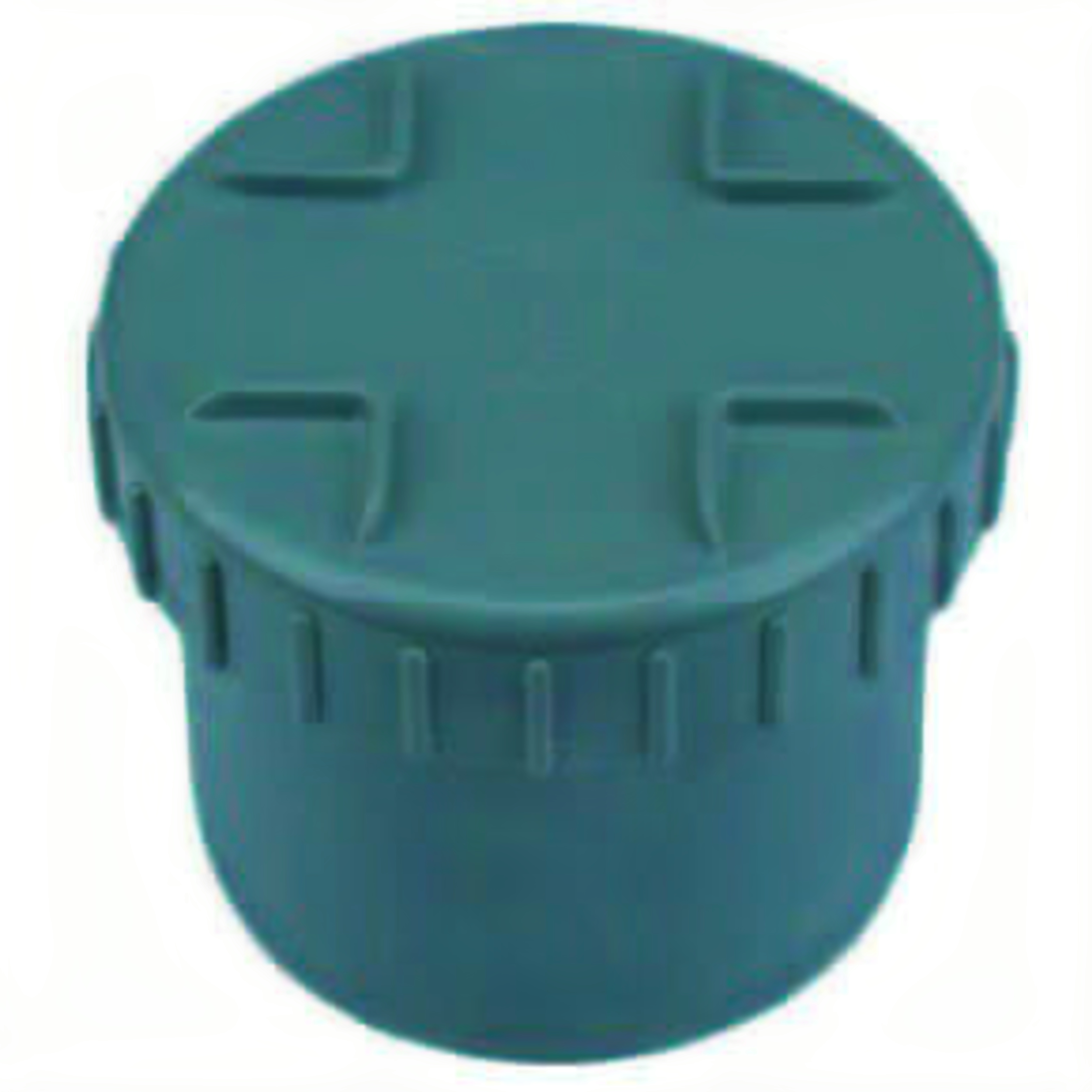 PVC end piece with screw lid 110 mm |