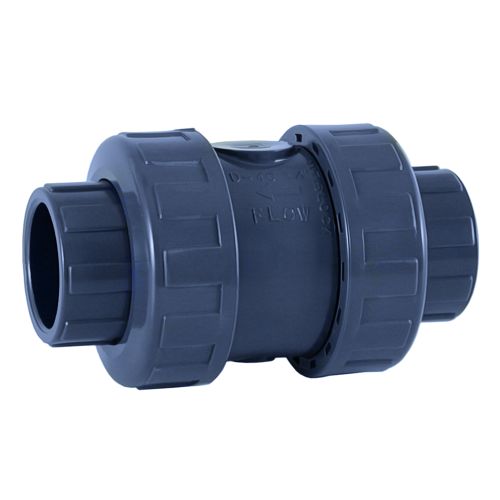 PVC check valve with spring Ø40mm PN16