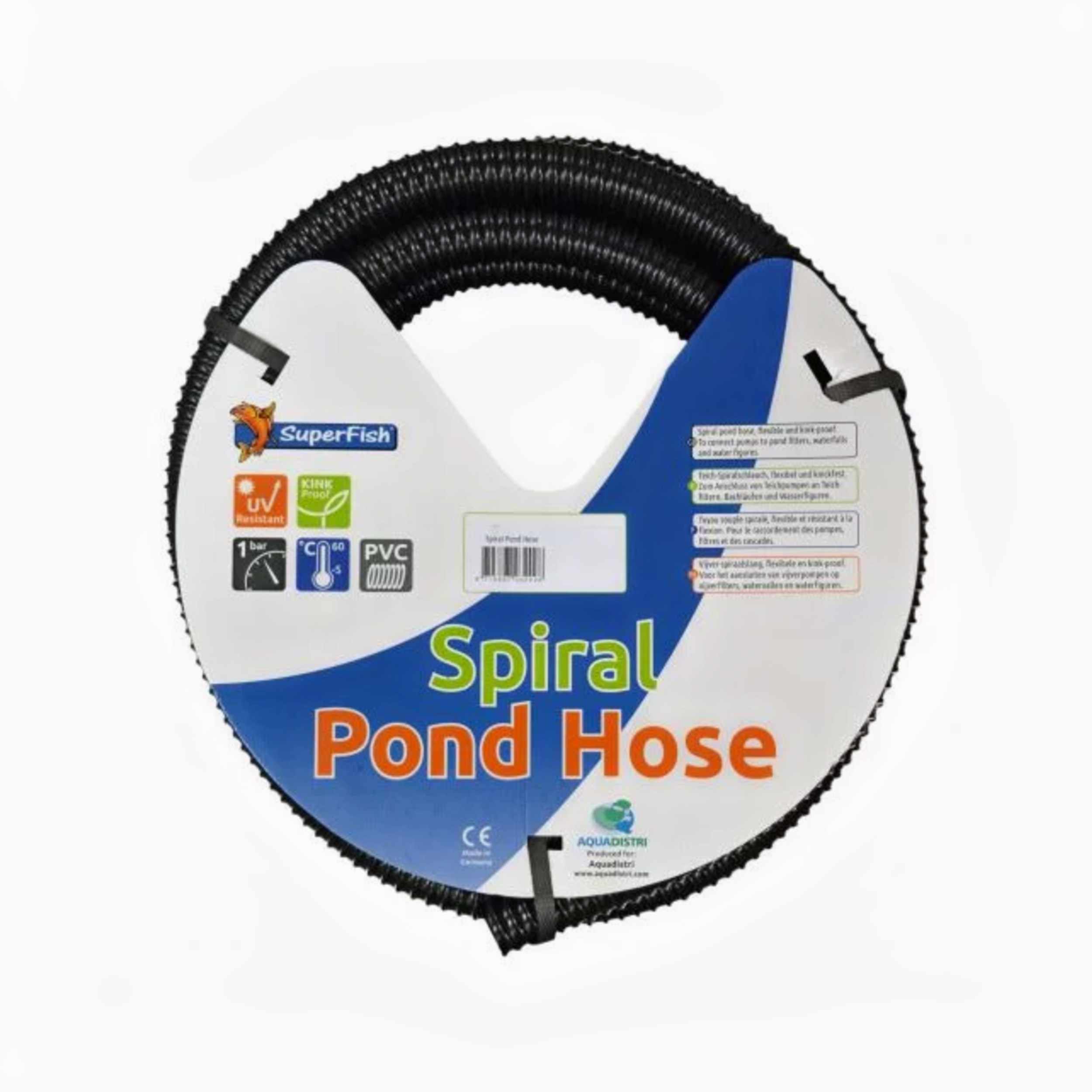 Black spiral hose 32 mm 5m