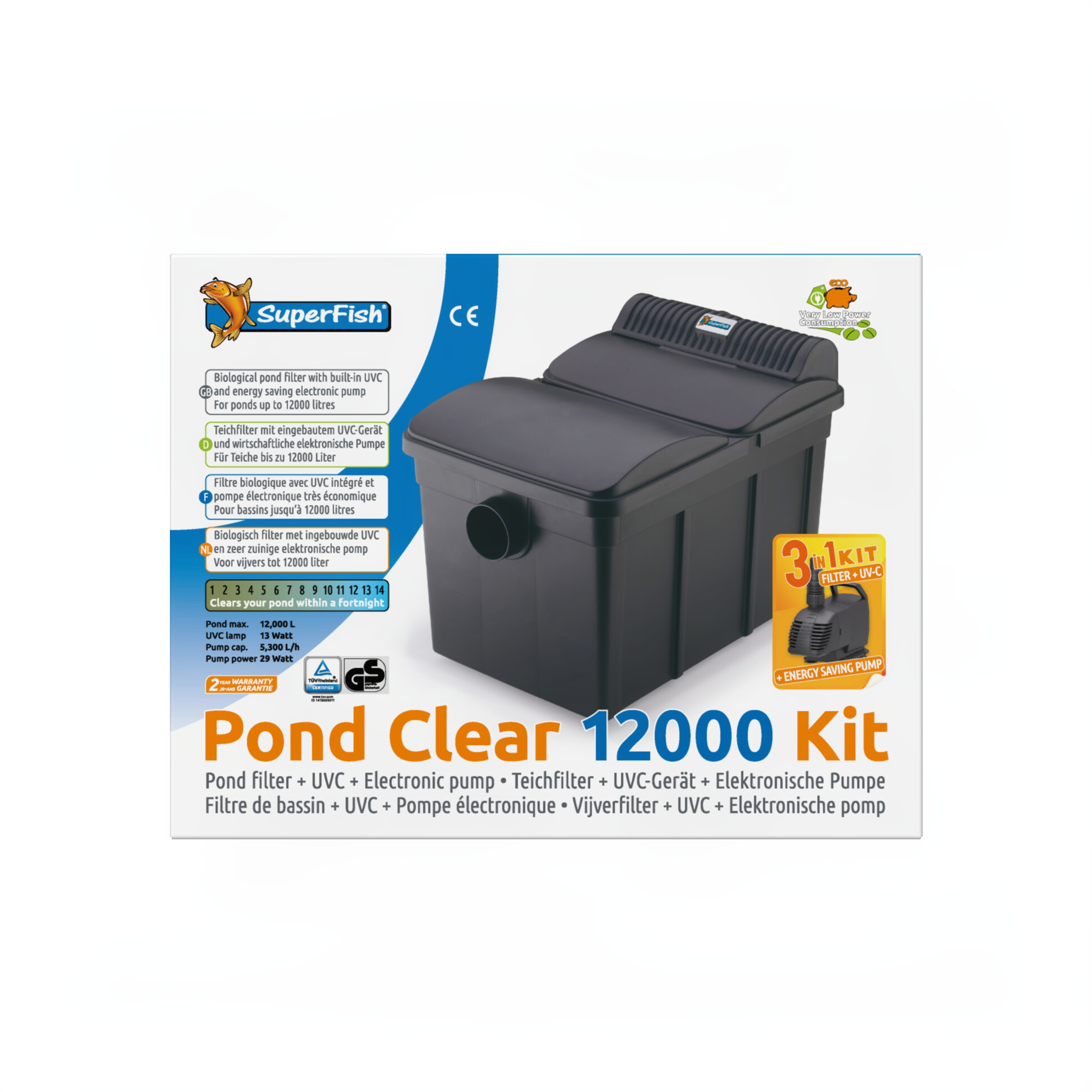 Pondclear Kit 12000